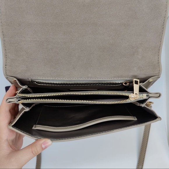 Sergio Feretti Beige Shoulder Bag /Clutch - Picture 8 of 9